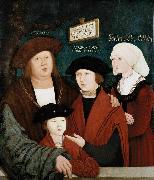bernhard strigel Portrait of the Cuspinian Family oil painting